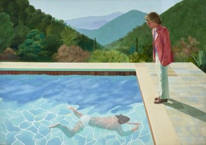 David Hockney British painter and wears hearing aids.