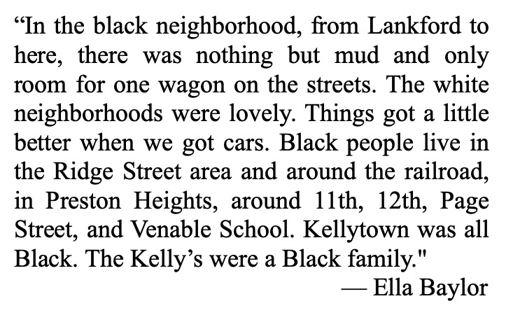 17/ Several of these lots were bought by African Americans, including the Black-owned mutual aid and share-holding cooperative, the Piedmont Industrial Land Improvement Company. Some of these lots also became the foundation for the Kellytown neighborhood.