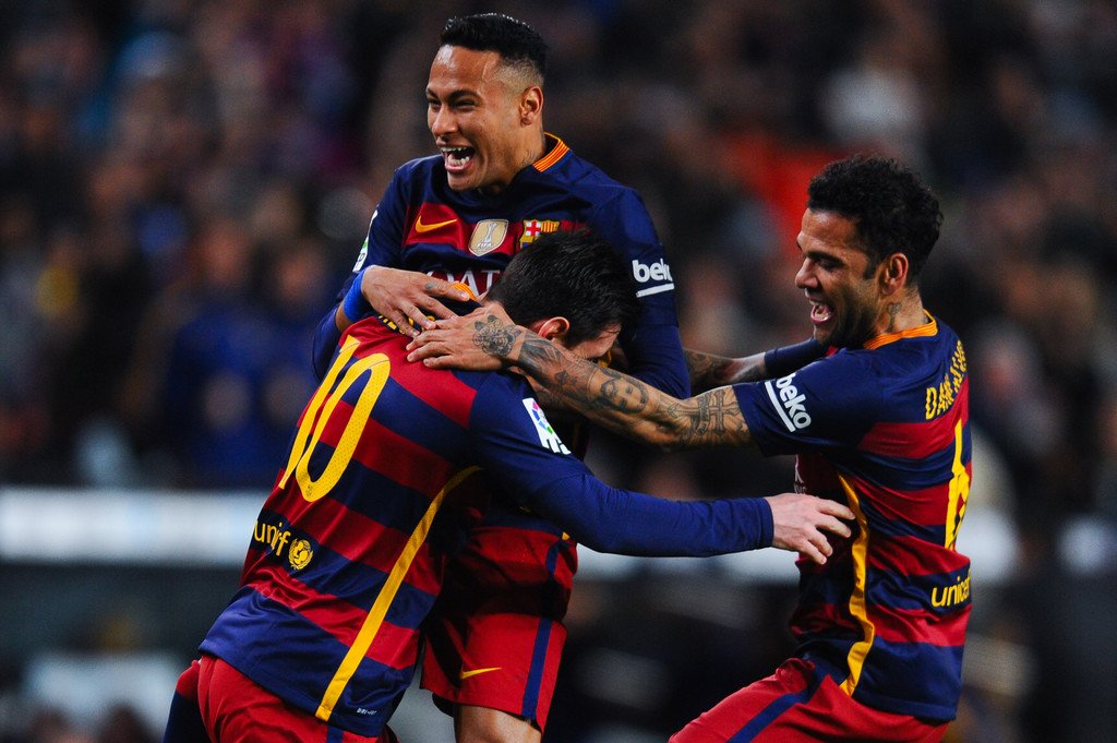 BarcaWorldwide's tweet image. The 3 Musketeers! 😍
#amigosforever