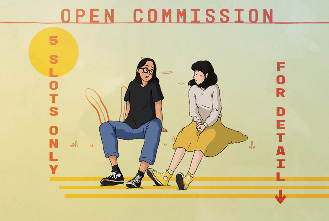 [RTs and LIKE ARE SO MUCH APPRECIATED] COMMISSION ARE OPEN Hi fellas! I'm now available for  #commissionI'm only available for one style of portrait illustration. if you are interested or have any question, feel free to DM or email me 5 slots onlycheck rates below