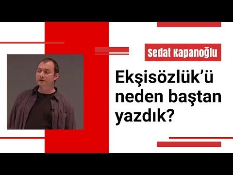 Ekşi Sözlük'ü neden baştan yazdık? - Sedat Kapanoğlu

buff.ly/2yrRbKR