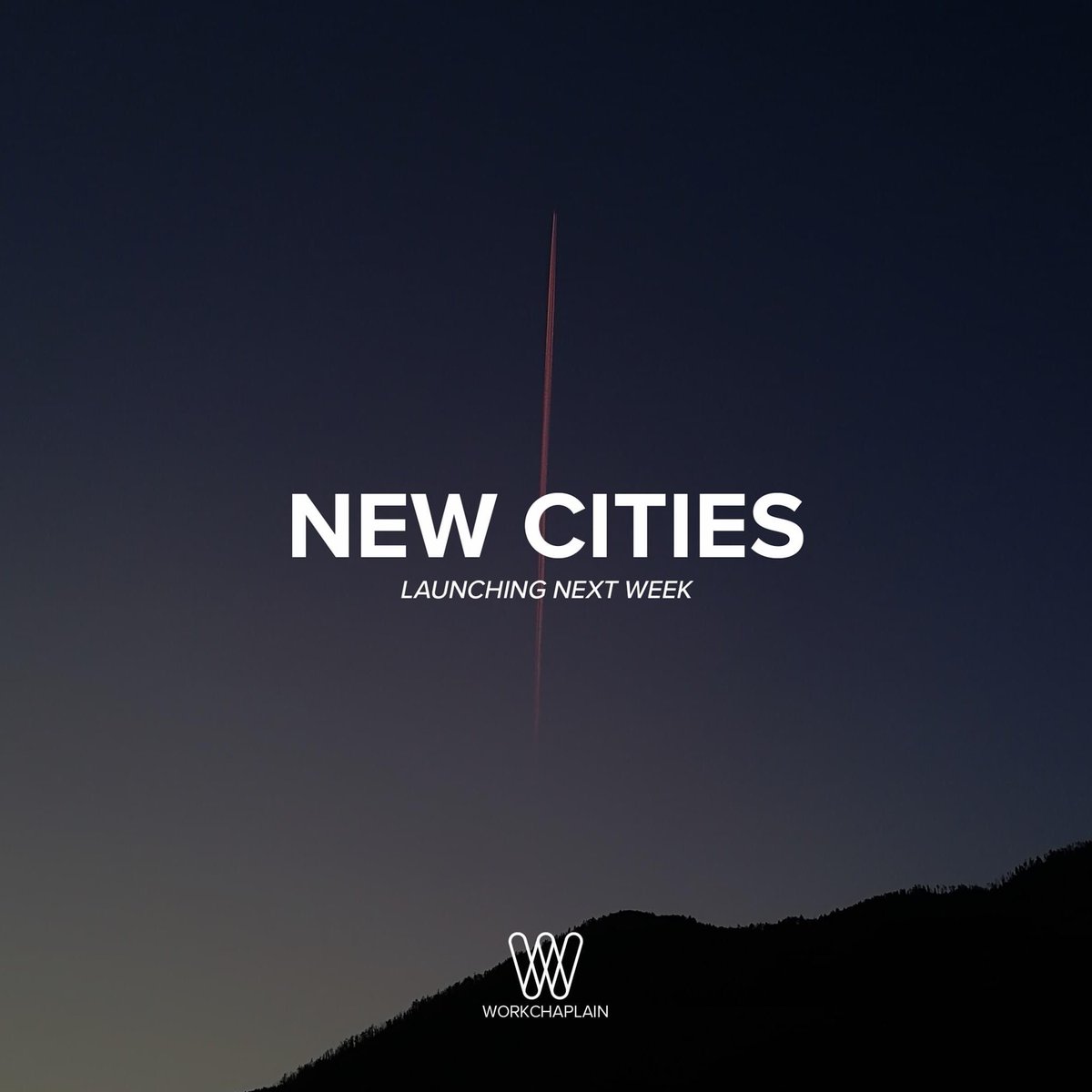 workchaplaincha's tweet image. Something new is launching next week! Beginning on Monday, we will be announcing new areas that WorkChaplain will be expanding. Every day next week, we will launch a new region or city! Be sure to check back next week to see where we will be heading.