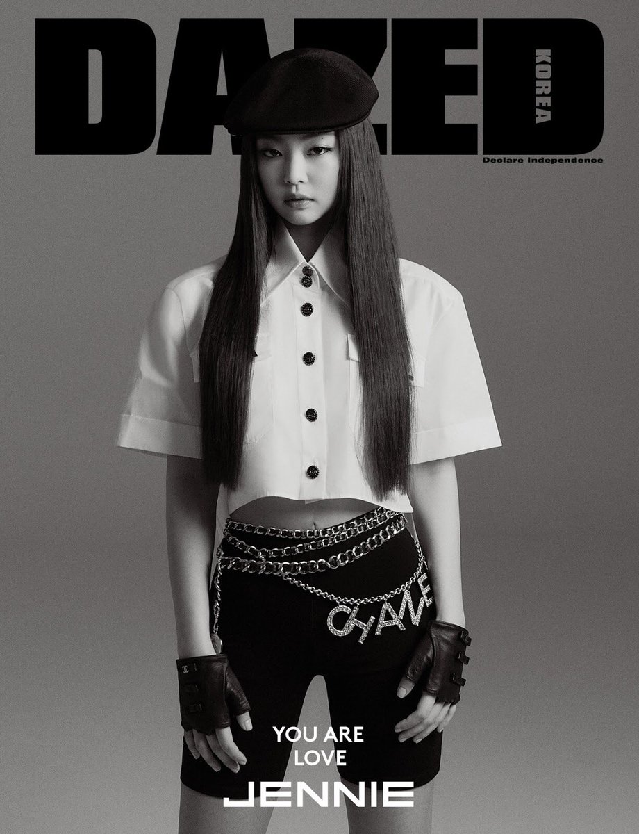 Dazed Korea 2019. “I think I will just stop there if I am satisfied for myself. I don’t want to be complete “
