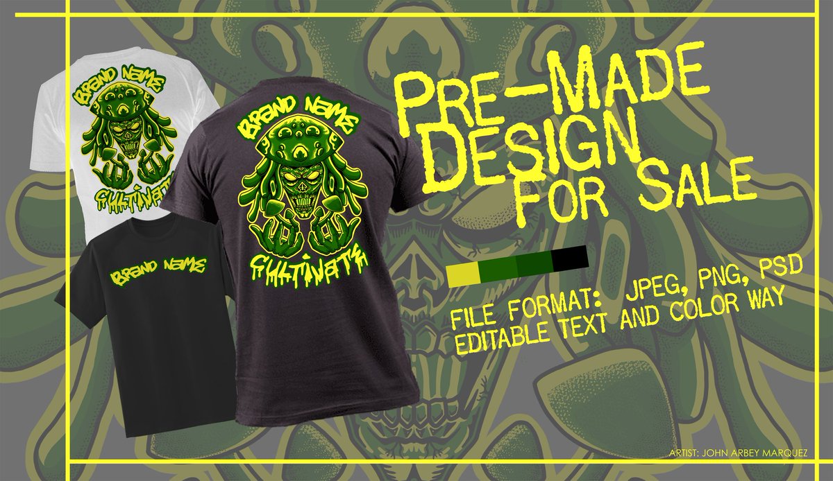 SirCasalm's tweet image. Pre made design for sale. For your clothing line. 

#premadedesign #Graphic #GraphicArt #clothingline