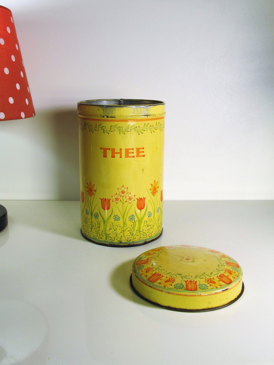 MaLanterne's tweet photo. Vintage Dutch Tin Box Sugar Coffee Tea Tin Canisters Storage Boxes Jar Home Kitchen Decor Flowers Rustic Christmas Table Decor, Black Friday https://t.co/DXoUwwtdXF #Vintage #GIFT #April Fools #Holidays #Retro #Spring #TableDecor https://t.co/aQgULoUqK3