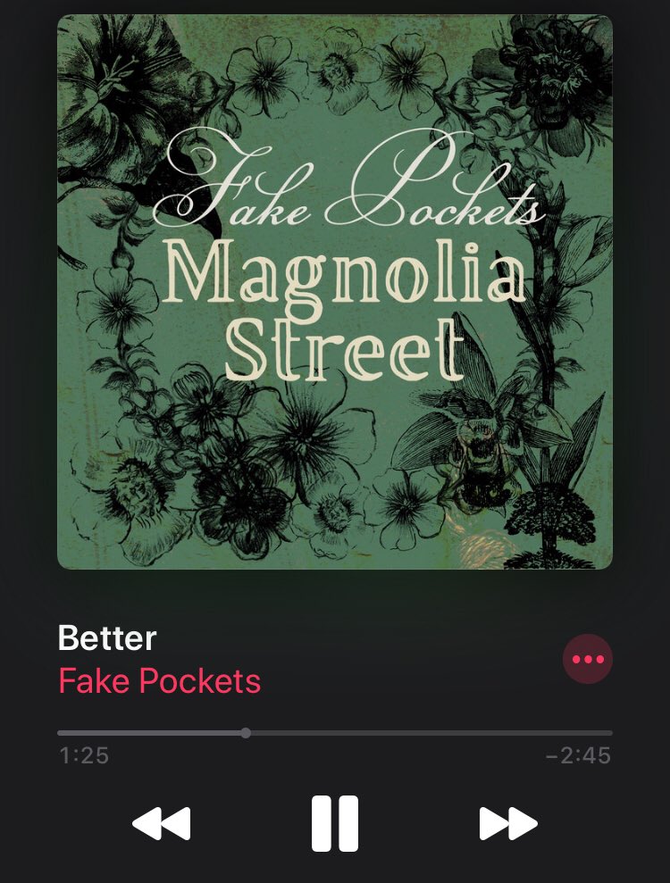 If you haven’t listened to the <a href="/fakepocketsband/">Fake Pockets</a> EP yet, you NEED TO.. All the songs slap! I’ve been jamming out to it on my way to work basically every morning 💚