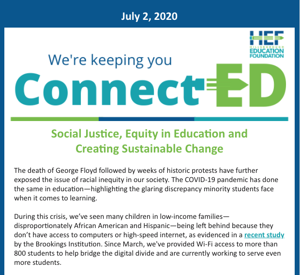 Hillsborough Education Foundation tweet media