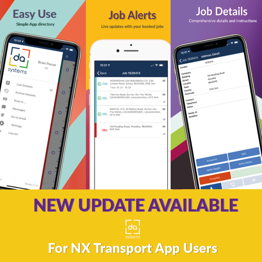 DASystems's tweet image. Check out the latest update for the NX transport app!
#appstore #nxtransport #saas #aci #london #dasystems #update