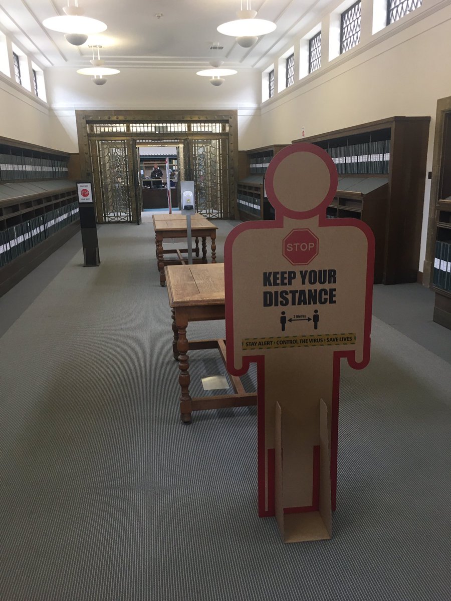 And new signage to reinforce new behaviours (the one way system will increase your step count...). 4/10