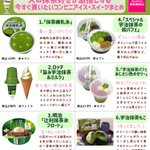 抹茶好きな方におすすめ!コンビニスイーツ&アイスのまとめ!