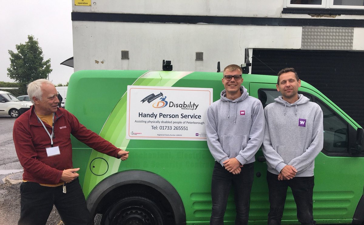 A huge thank you to <a href="/onewordgraphics/">ONE WORD GRAPHICS</a> for supporting our #handyperson service and sponsoring this magnetic sign for Jeff's van

And thank you to <a href="/TNLComFund/">The National Lottery Community Fund</a> for making this scheme possible. The response has been amazing!

#disability #peterborough #sign