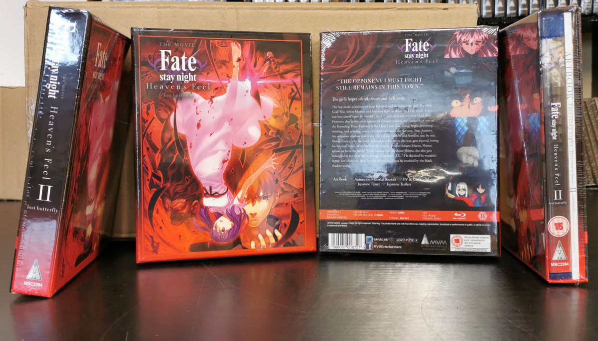 Mvmentertainment Fate Stay Night Heaven S Feel Ii Lost Butterfly Ce Is Now In And Shipping But Stock Is Now Incredibly Limited T Co 2fdxld7ym9 T Co Qm4w2e60wm