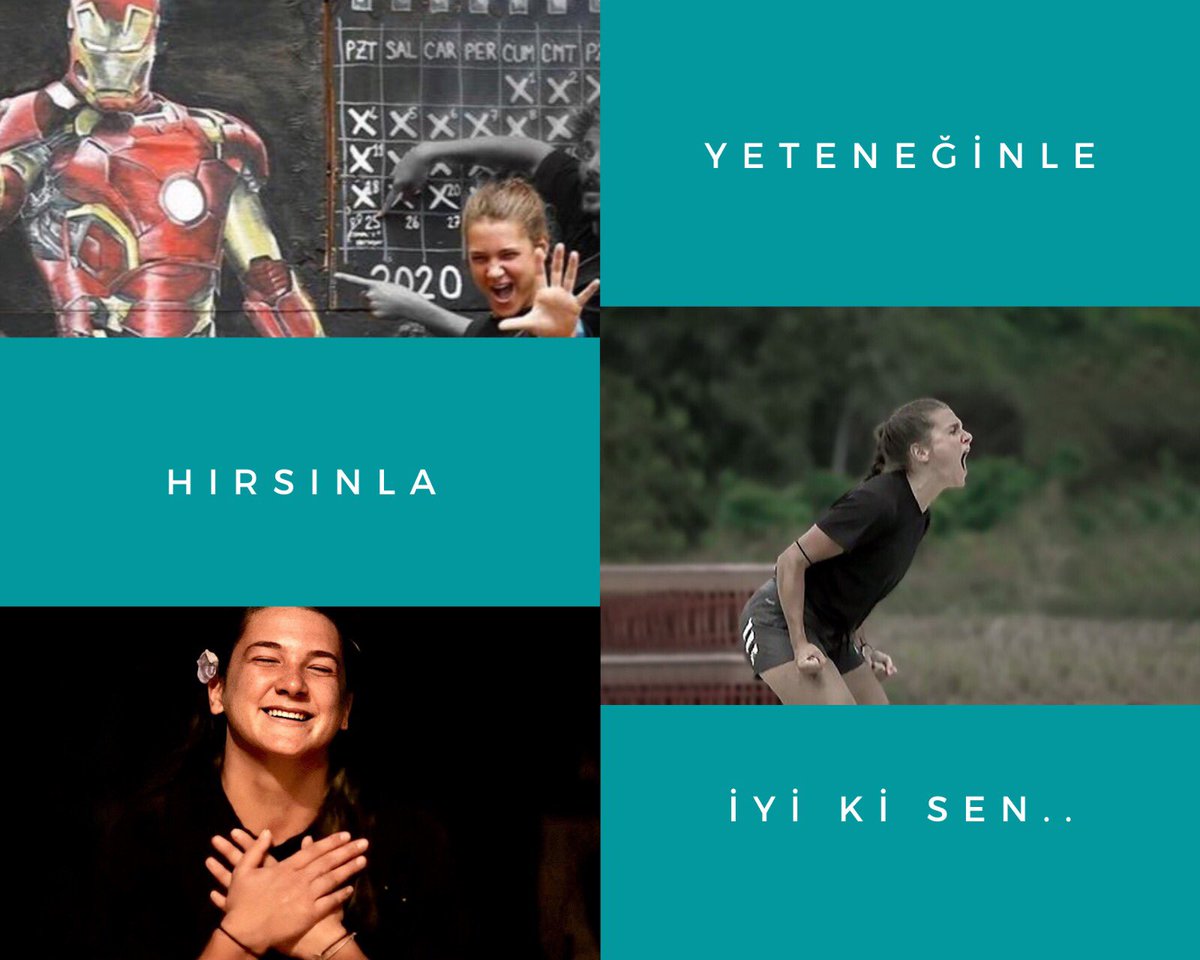 herkesi kendine hayran bırakmana inan şaşırmıyoruz başka bir yarışmacının asla senin gibi olamayacağını biliyoruz 
durmayalım rt atmaya devam

NiceYaşlara NisaBölükbaşı