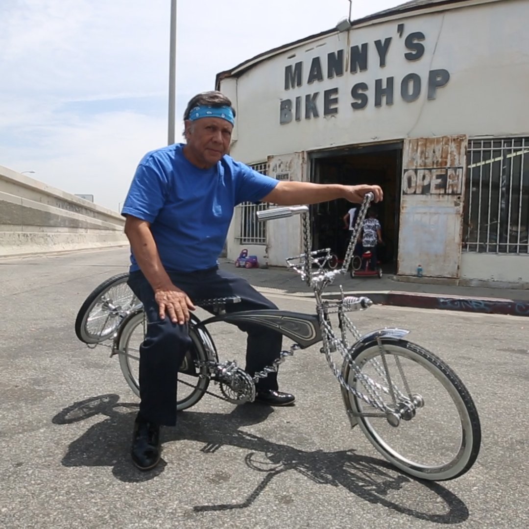 How lowrider bikes are made at Manny's Bike Shop in Compton, CA