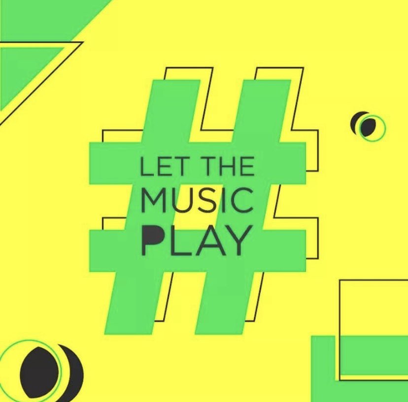 Forgot to take pictures at the last gig I went but #LetTheMusicPlay