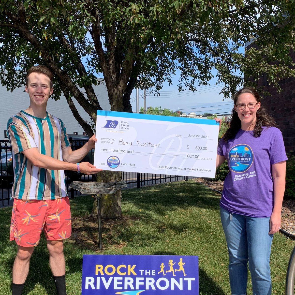 Royal_CU's tweet image. If you were following our Rock the Riverfront Rock Hunt last week and wanted some more details about how it ended, you can find the story here bit.ly/31AZeAQ. We can't wait to make the rock hunt even harder next year!