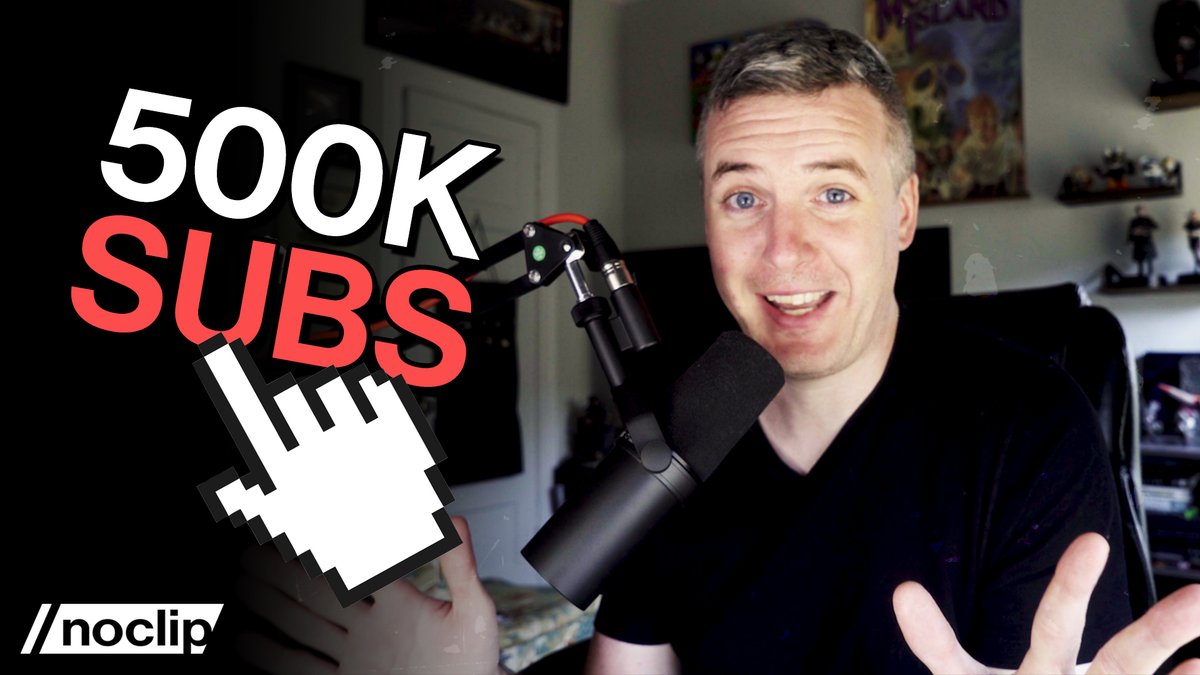 noclipvideo's tweet image. We broke past 500k subs and we wanted to use the moment to share the love. So here's a video highlighting some of our favorite game doc channels.

Watch it and check out @SailToArchipel, @holdbacktoblock, @clothmap, @bratterz &amp;amp; @AIandGames.  

WATCH: youtube.com/watch?v=qtkb4J…