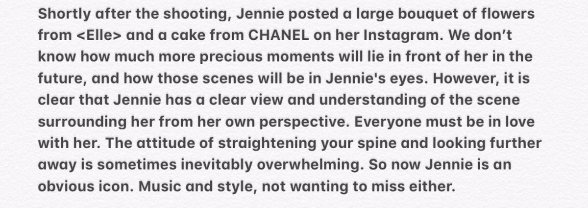 Elle Korea 2019. “ I’d like to tell the person who sees me that it’s okay to approach Chanel more easily “