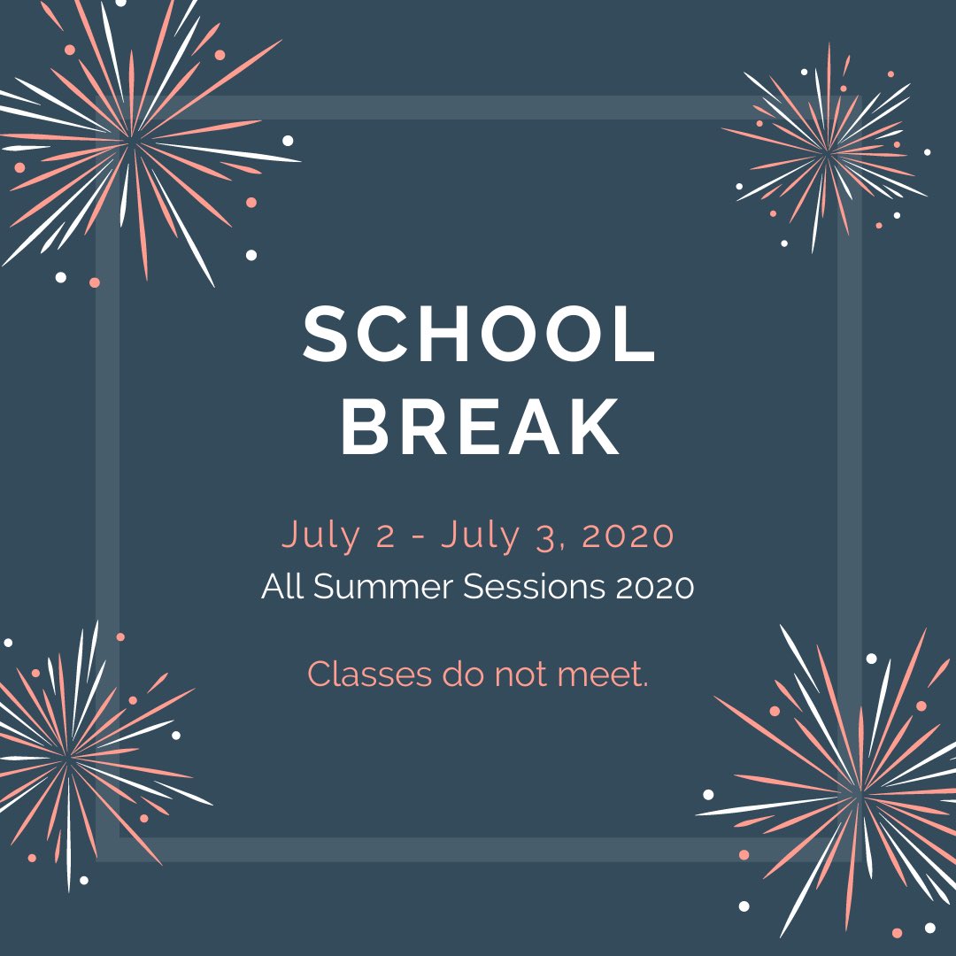 gtcocadvising's tweet photo. School Break! Have a safe and enjoyable weekend! https://t.co/4pEtRW5Tv7