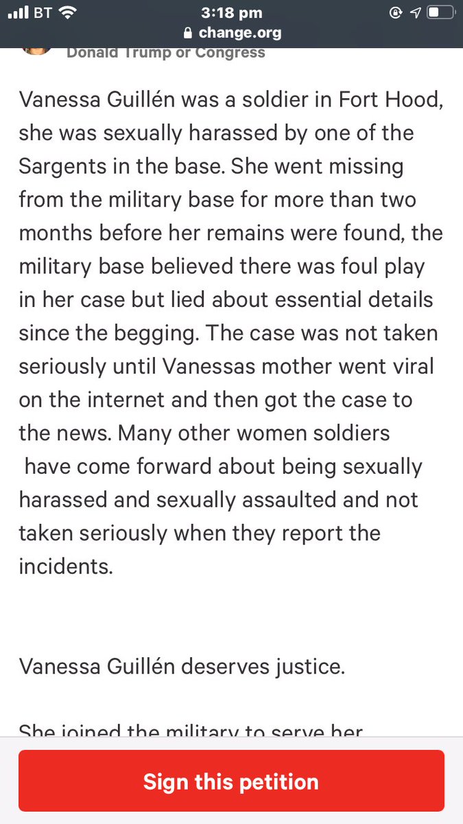 lcfcbarnes15's tweet photo. everyone’s so mad about people kneeling for the anthem because it “disrespects soldiers” yet your soldiers are being murdered and none of you are talking about it? we only know about #VanessaGuillen because her family screamed it. imagine how many others that are just ‘missing’ https://t.co/tal62g7y85