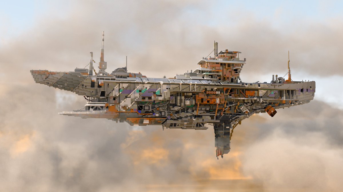 I made a render for <a href="/kretkretkret/">kRET</a> his latest build. 

#Minecraft
