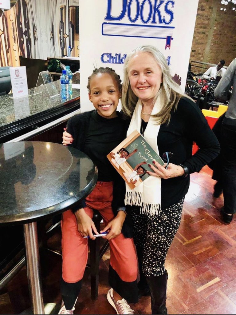 bala_books's tweet photo. Today marks the 1st anniversary since the debut of “The Clever Twins” at Skoobs, Theatre of Books! Congratulations to the amazing Child Author, Ngcali Metu, on her incredible milestone! #childauthored #childrensbooks #aworldbeyondyourown https://t.co/aJkzcD1BqY