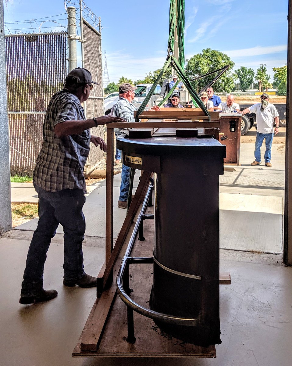 KernMuseum's tweet photo. We are beyond THRILLED to have the historic Noriega Hotel’s bar and back bar safely at the Kern County Museum. 
☺️
This beautiful piece of Kern County history will be preserved in our Trolley Car Station Event Center for generations to enjoy! https://t.co/YpNmGJvhEz
