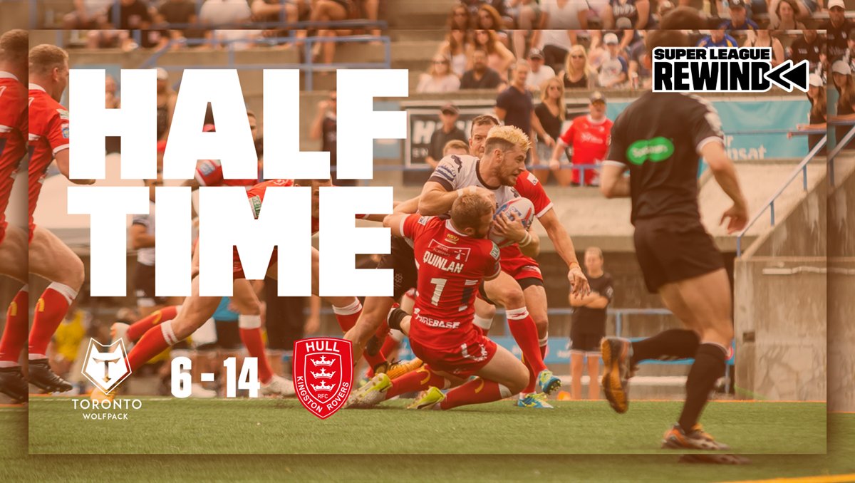 SuperLeague's tweet photo. HALF TIME
Rovers with the lead at the break...second half coming up
WATCH HERE: https://t.co/BImA1cbzsD
#SLRewind #SuperLeague https://t.co/67UXyAHqZz