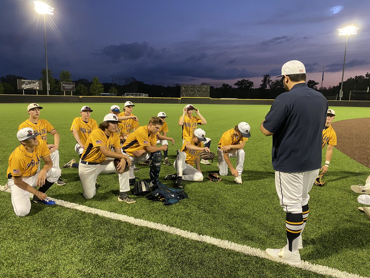 Senior Team wins the opener 5-1 against a talented Excelsior team! Schnackenberg and Weisz with strong pitching performances for the win and save respectively! Clutch hits by O’Connor, Rabey, Rios and Schuurmans! Thanks to <a href="/bb_legion/">Excelsior Legion Baseball</a> for hosting! Great to be back on the field!