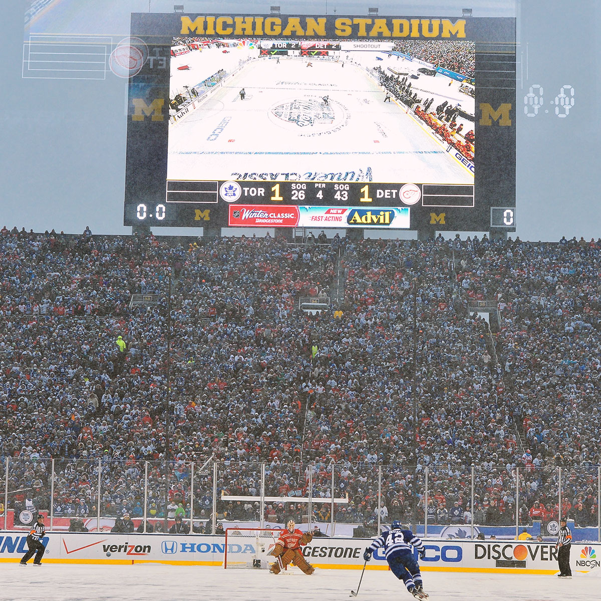 The Big House - 105,491 record attendance. 🚨