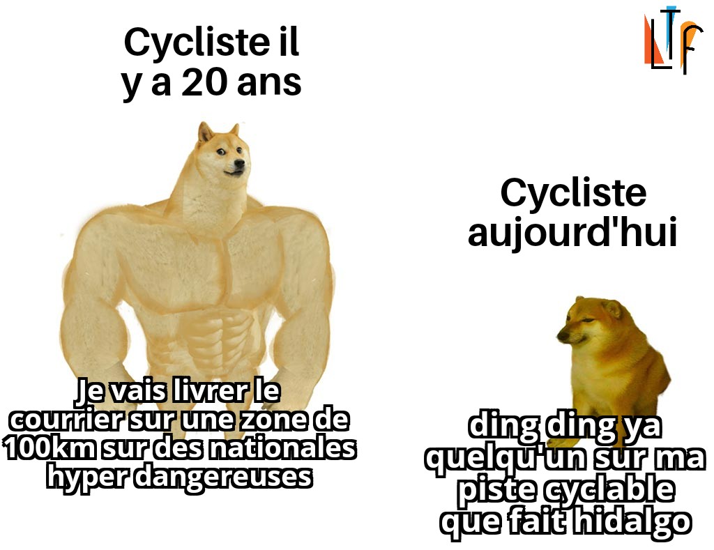 LeTurfuoff's tweet photo. Et il sera toujours emmerdé par ces connards de piétons.

#viveleprogrès

#leturfu #turfu #futur #news #satire #fakenews #parodie #media #actualités #infos #municipales #velo #bike #voiture #car #eelv #vert #lesverts #ecologie #pollution #transport https://t.co/2F0qBkhJn1