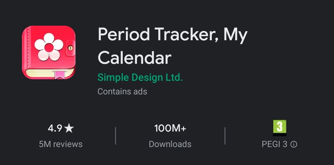 Period trackers to use @periodtracker - this is the one I use and have no issues withPeriod Tracker, My Calendar - I haven't used, has good reviews.(In the notes mark down the starting time, end time)If you want help with this, feel free to DM Insha'Allah!