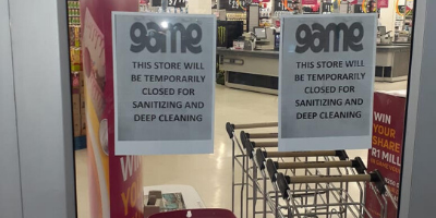 radioislam's tweet photo. Game in Trade Route Mall Lenasia Closed for Sanitizing and Deep Cleaning #Day98ofLockdown #StaySafe #StayAtHomeSA #Level3Lockdown #Lenasia #TradeRouteMall #Game
https://t.co/yNQyqJdoFk https://t.co/whZG48Y9oE