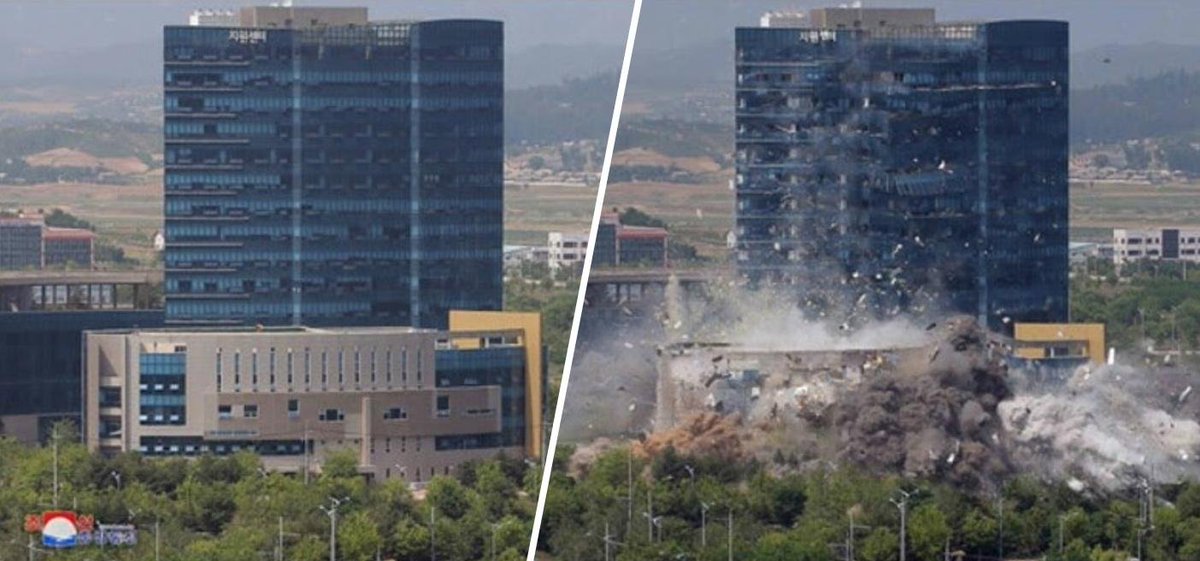 June: Global COVID-19 cases pass 10 million. After weeks of declining new cases, states across the nation report massive spike in positive tests. DPRK demolishes Inter-Korean Liaison Office with South Korea in Kaesong.