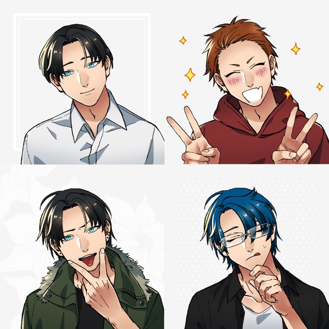 Picrewの「カスタムメンズメーカー」でつくったよ!  #Picrew #カスタムメンズメーカー 