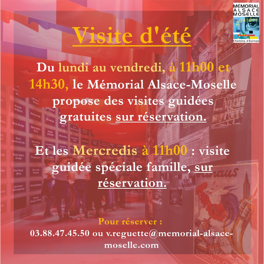 mam_EUphoria's tweet photo. [#animationestivale] À partir du 6 juillet, retrouvez les visites guidées de l'été ! Gratuites, ces visites se déroulent du lundi au vendredi à 11h00 et à 14h30 sur réservation uniquement. Et les Mercredis à 11h00, toujours sur réservation, découvrez la visite spéciale famille. https://t.co/GAZ4Ac1H27