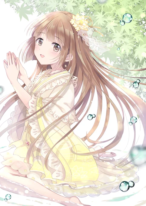 神々しい女の子。
#依田芳乃生誕祭2020 
