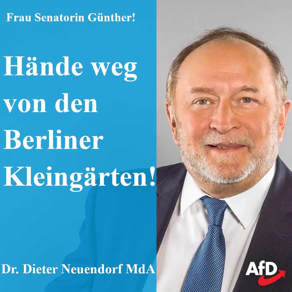 DieterNeuendorf's tweet photo. „Ein Gespenst geht um“ … in #Berlin: #RRG will #Kleingärten aufgrund der wachsenden Bevölkerung teilen. Man muss kein Prophet sein, um vorherzusagen, wer Nutznießer werden soll. Solche sozialistischen Phantasien lehnen wir entschieden ab! https://t.co/mcej0dAkYC
