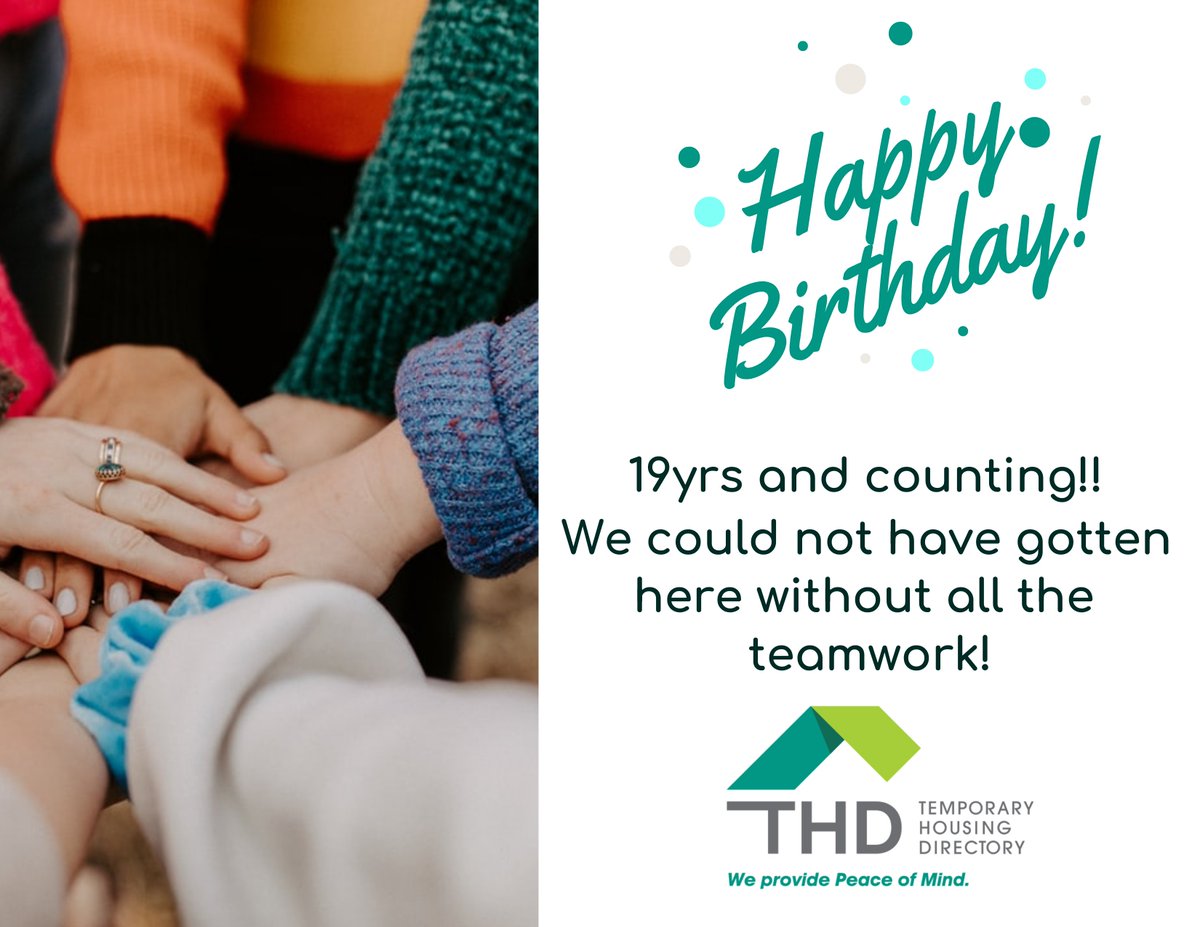 #Birthday #THDStrong #insurance #insuranceclaims #insurtech #hightechhightouch #temporaryhousing #corporaterelocation #commercialclaims #signatureservices #hightechhightouch #datasecurity
