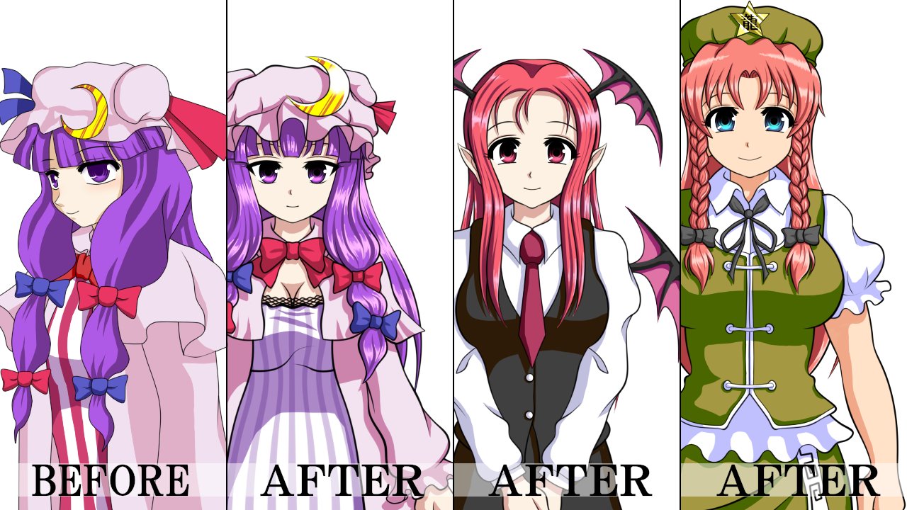 すてかせ リツイートは結構です でも いいね は欲しい パチュリー 正面 の立ち絵が欲しいので新規で 今回は胸元をエロくする方針で他の方のイラストやmmdを参考に描いてみましたが ちょっとデカすぎた ただ比較するとそれほど差は いや これは