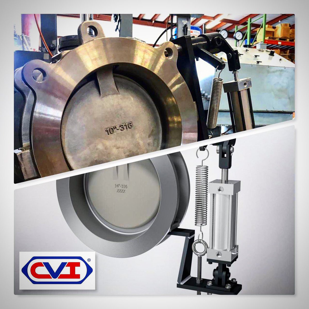 FPC_Mexico's tweet photo. 🚨¡De diseño a realidad! 🔛

#ChampionValvesInc #México #FPCMexico #válvula de #retención tipo #columpio #wafer #checkvalve modelo SDX ahora disponible con resorte externo y #damper, orgullosamente fabricados en la planta #ChampionValvesInc en 🇺🇸#WilmingtonNC. https://t.co/iuYx9Ppw4S