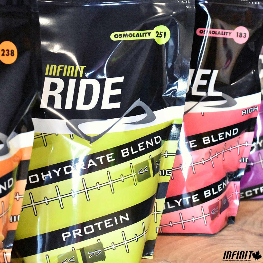 grupponutrition's tweet photo. PRODUCT OF THE MONTH: INFINIT RIDE
Cycling Fuel
If you are cycling 2 hours/longer RIDE is all you need!
#infinitcanada #infinitfuelsme #cycling #fuellingyourpotential #nutrition #ride https://t.co/x2oJQkKGL4