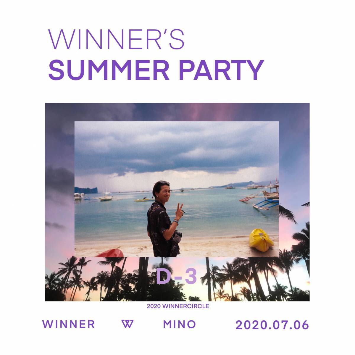 20131025net's tweet photo. [D-3]
🏝 WINNER SUMMER PARTY with IC 🏝

위너 없는 이번 여름.. 어떻게 버티지? 😭😱

#위너 #WINNER
#강승윤 #김진우 #송민호 #이승훈 https://t.co/bctsNF5iZN