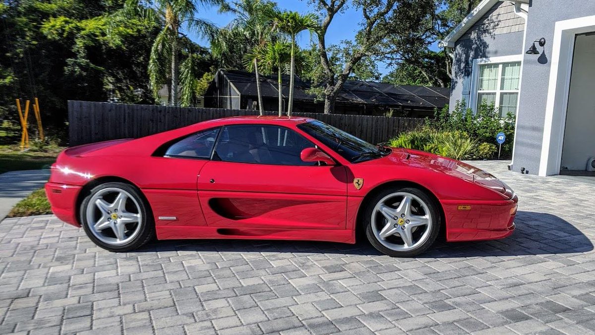 carsandbids's tweet image. NOW LIVE! 1995 Ferrari F355 Berlinetta 6-speed WITH recent major service. carsandbids.com/auctions/3Oq56…