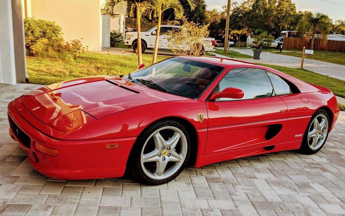 carsandbids's tweet image. NOW LIVE! 1995 Ferrari F355 Berlinetta 6-speed WITH recent major service. carsandbids.com/auctions/3Oq56…