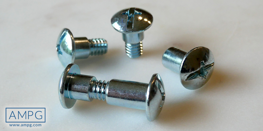 AMPG_USA's tweet photo. AMPG has a large range of Combo Head #BarrelBolts and #BindingPosts sizes to secure two materials together. https://t.co/cNTkEEJHHm