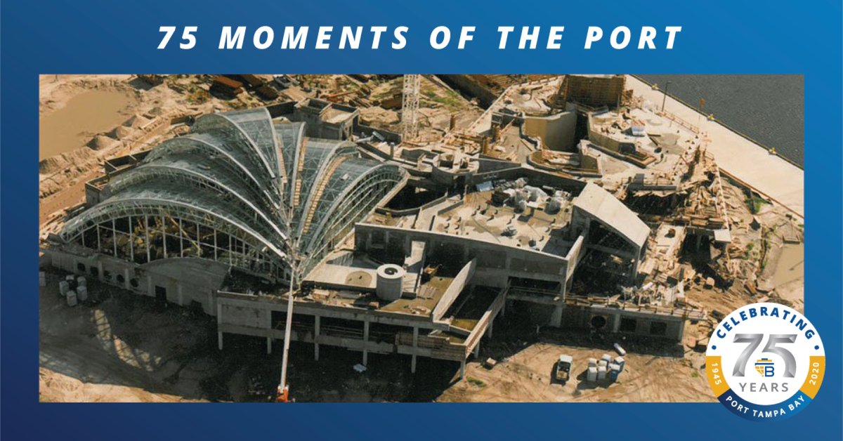 PortTampaBay's tweet photo. Port Tampa Bay celebrates 75 moments in our history, including this one: 

1995 – @floridaaquarium opens on what was at the time, port property. This year the Florida Aquarium celebrates its 25th anniversary.

#ThrowbackThursday #75YearsofPortTB https://t.co/x0v2HR7zav