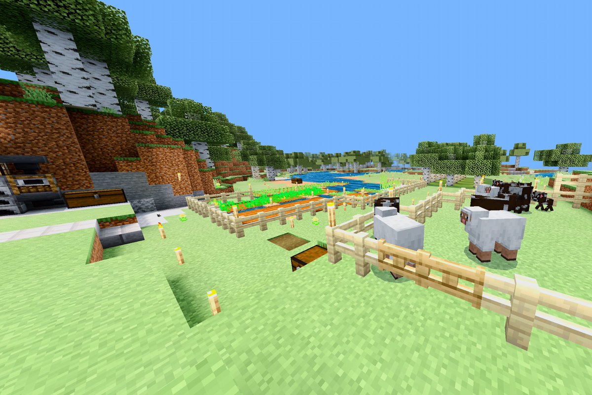 ネザー露天掘り