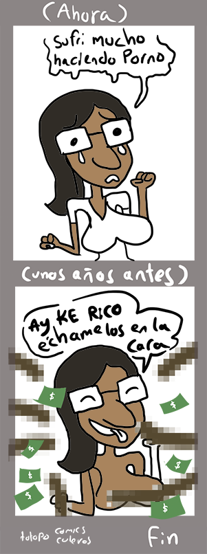 pobrecita como sufrio