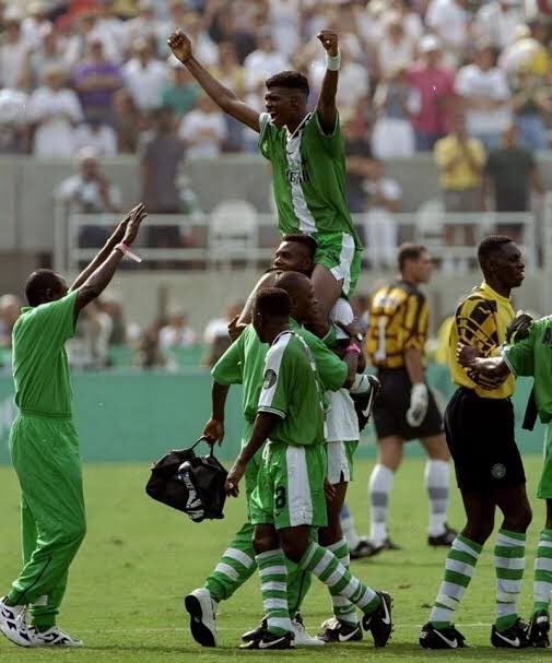 Kanu was a member of the Super Eagles from 1994 to 2010, making his debut in a friendly against Sweden. Earlier on at the start of his career, Kanu was instrumental in Nigeria's overall success at the 1993 FIFA U-17 tournament in Japan.